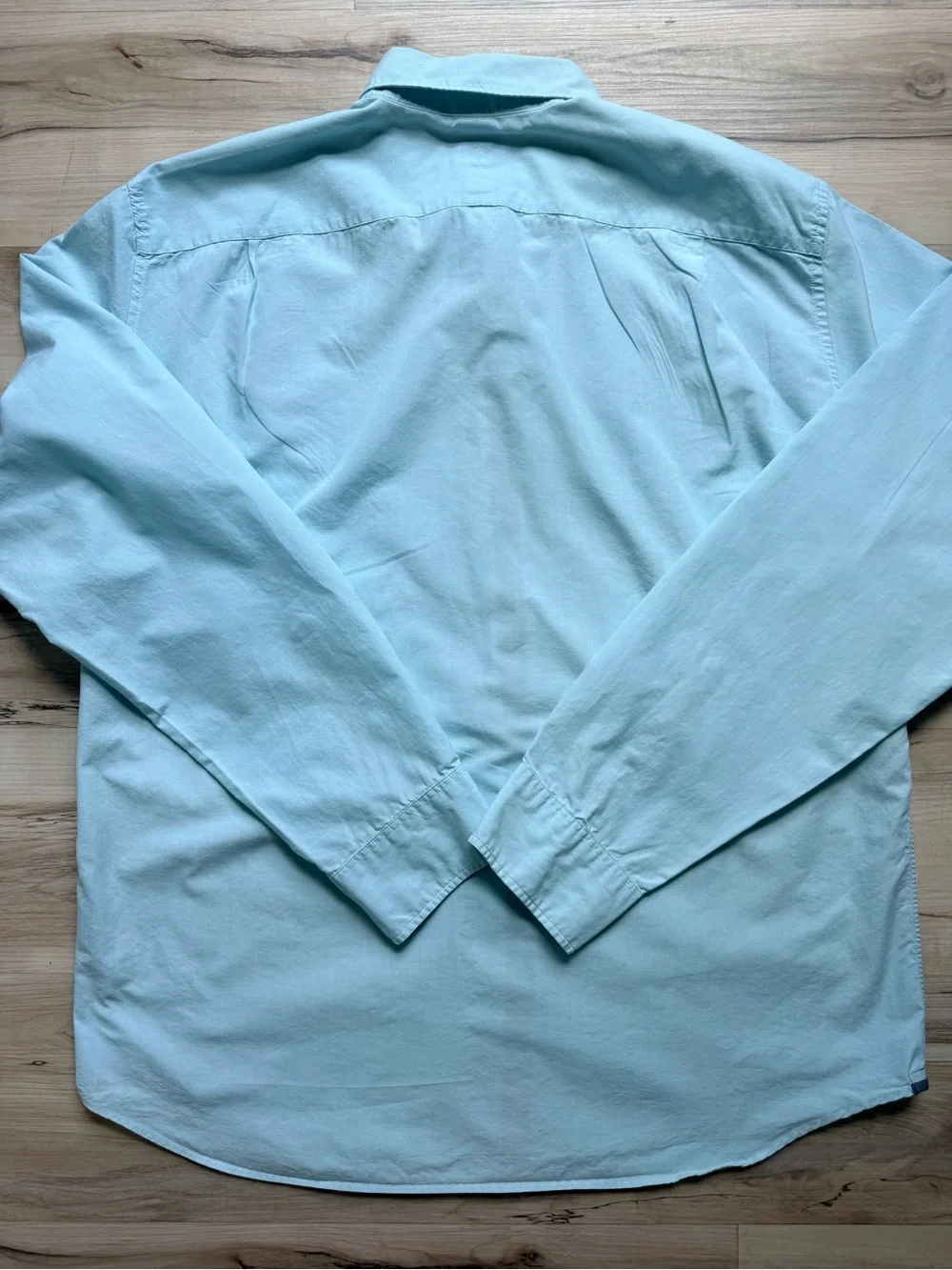 J.Crew Men’s XL Long Sleeve Shirt 100% Cotton Light Blue Casual